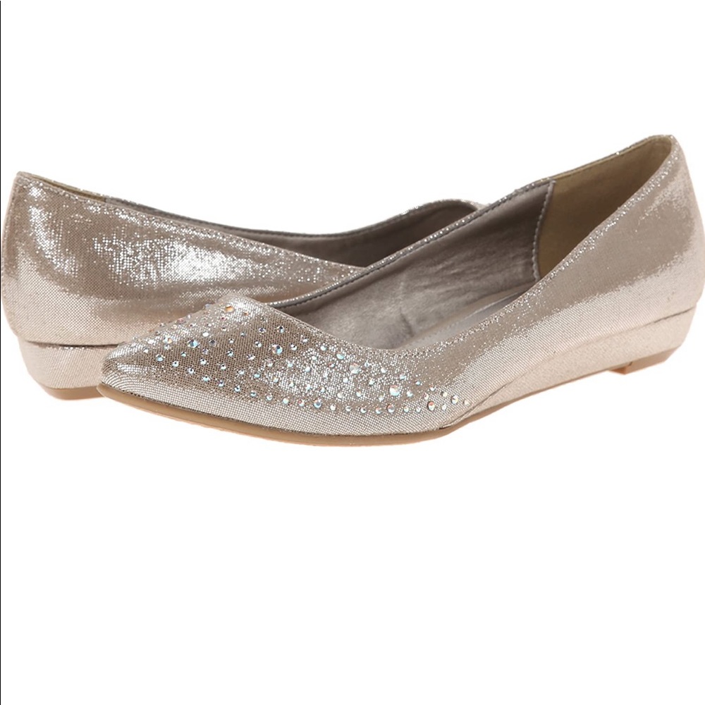 CL by Laundry Sparkling Ballet Flats - Picture 1 of 9